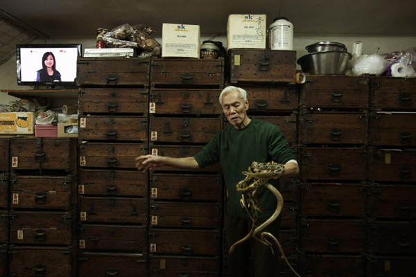 Snake soup stores in Hong Kong