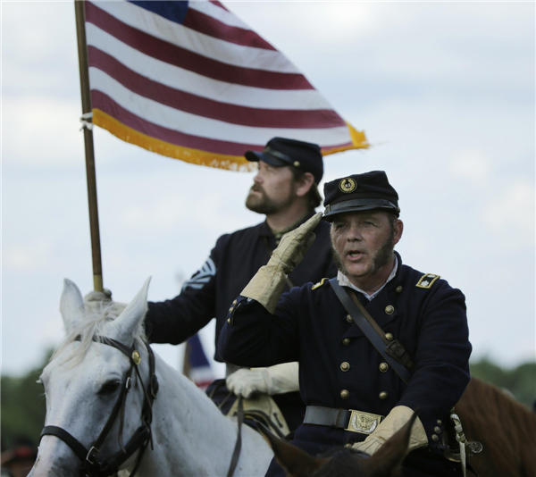 Reenactment honors Gettysburg's 150th anniversary