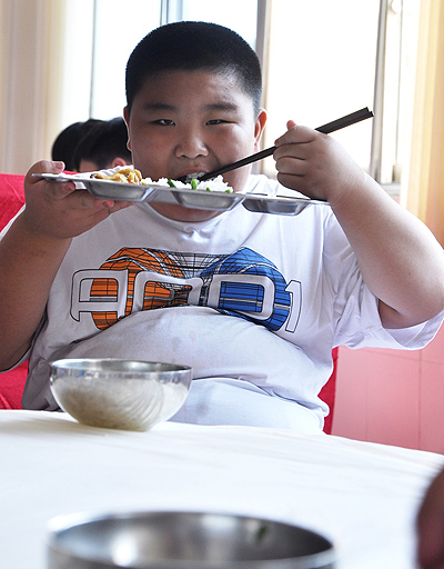 Summer camp tackles child obesity in China