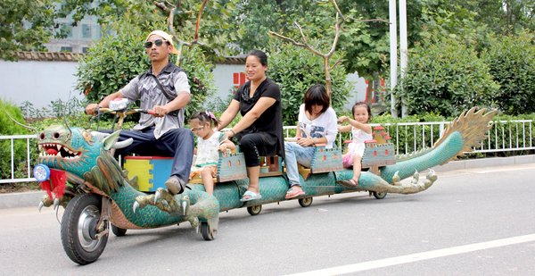 Magnificent men in their Chinese machines