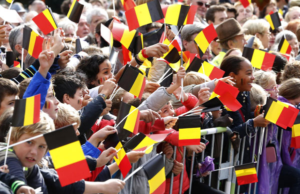 Belgium's King and Queen's Joyous Entry