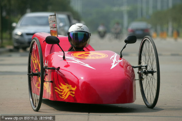 Magnificent men in their Chinese machines