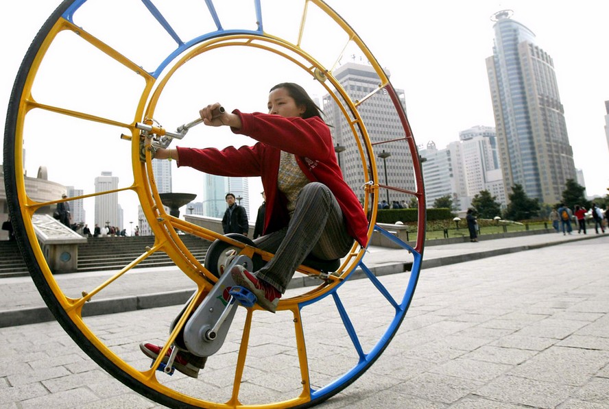 Magnificent men in their Chinese machines