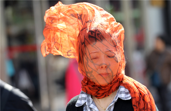 Gale-force winds wreak havoc in Beijing