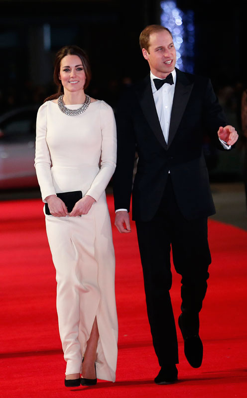 Prince William and Kate attend film premiere in UK