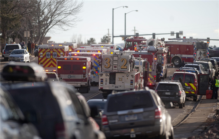 Two students wounded in US school shooting