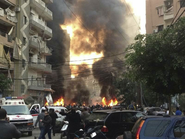 Car bomb kills 4 in Lebanon