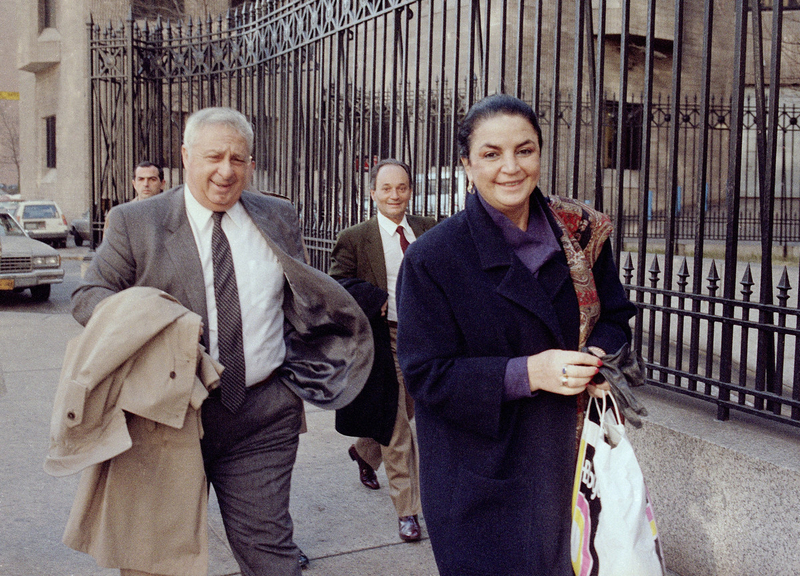 Ariel Sharon and his family