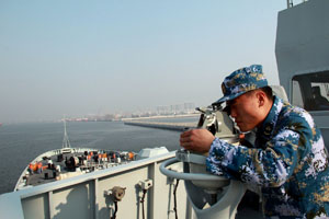 PLA navy drills in South China Sea