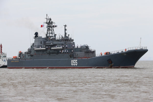 China, Russia naval drill focuses on maritime threat