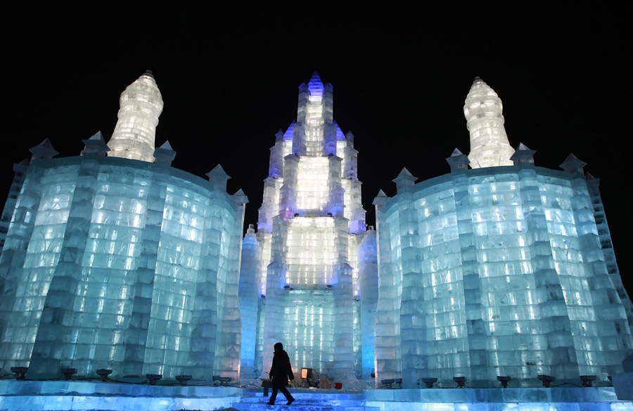 Ice and snow wonderland in NE China