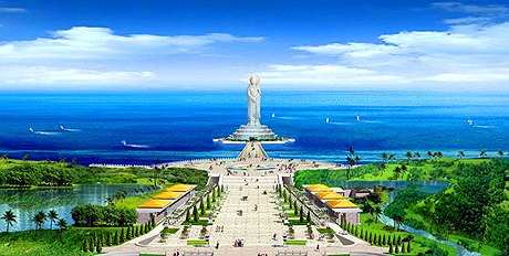 Hainan Sanya Bodhisattva Culture Man-made Island