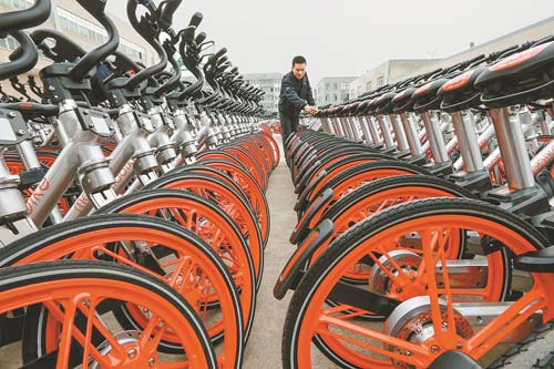 Chengdu to add 100,000 public bikes in 2017