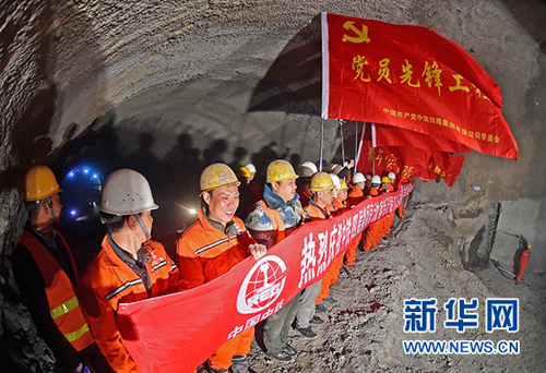 Last tunnel on Beijing-Shenyang HSR connected