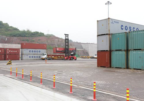 Guoyuan Port launches large-scale logistics transportation