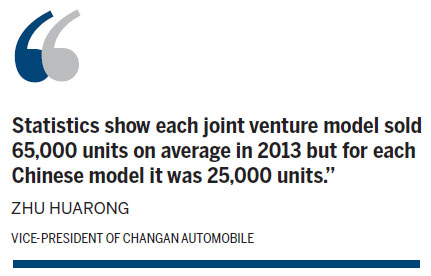 Changan auto exec envisions global market