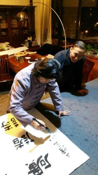 Liangjiang hosts Chinese calligraphy workshop