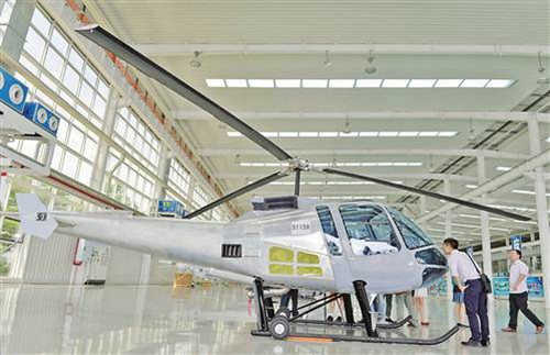 40 'made-in-Liangjiang' helicopters to be sold in 2015