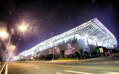 Concerts stage in Chongqing Expo