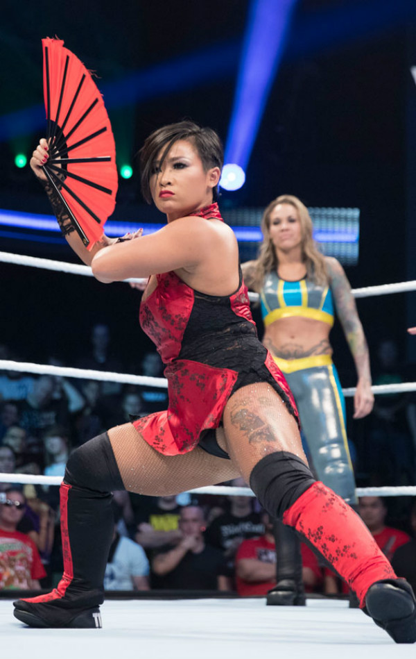 Chongqing wrestler strikes spicy tone as she makes WWE history