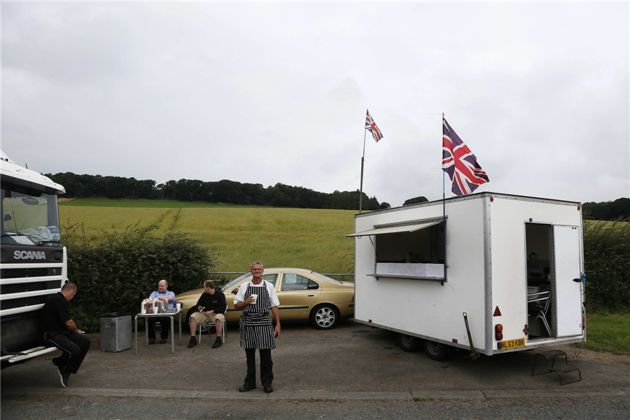 Roadside cafes along Britain's highways