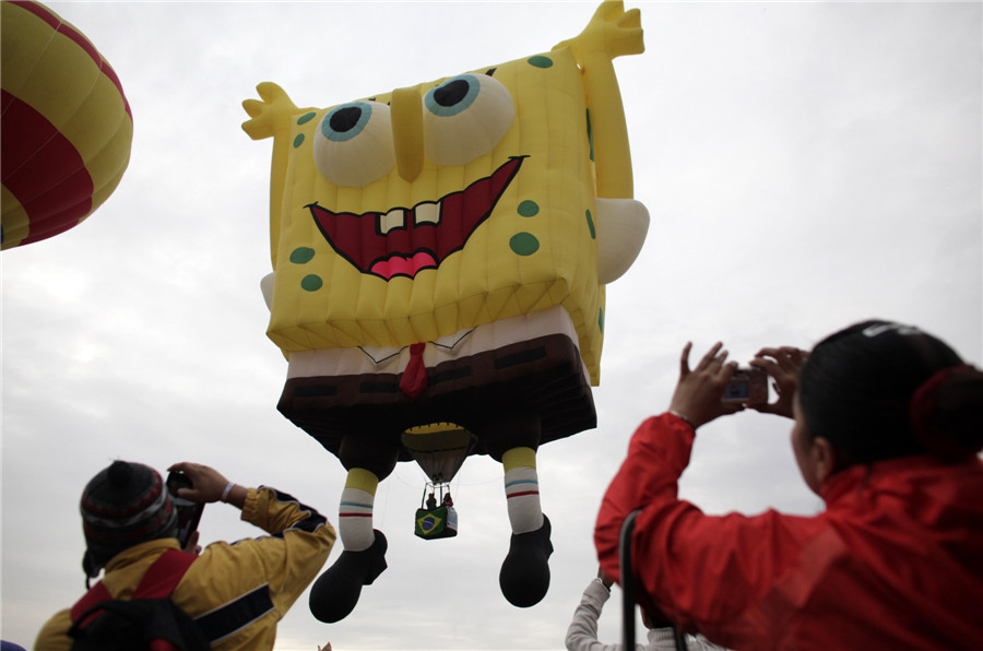 Hot-Air Balloon Festival in Leon, Mexico