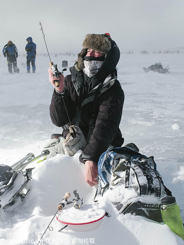 World's biggest ice fishing contest in Minnesota