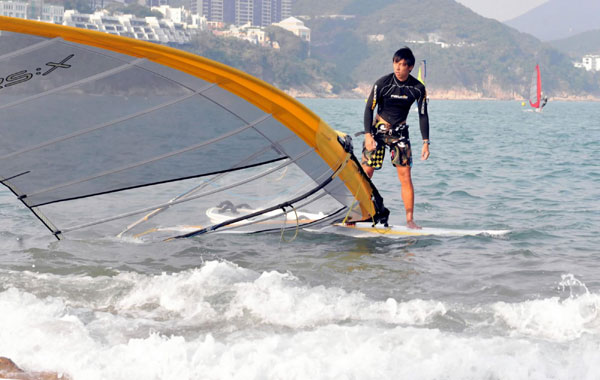 HK windsurf team ready to set sail for Guangzhou