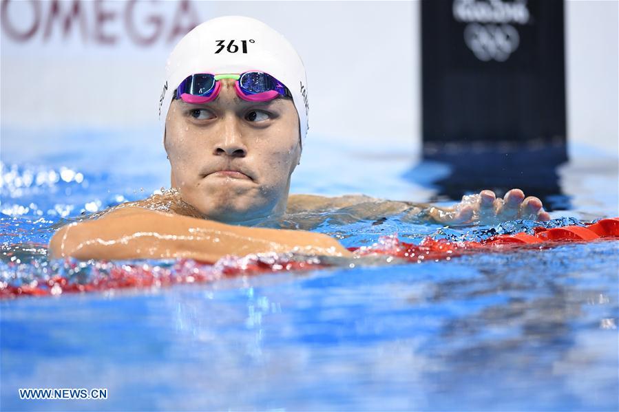 Australia's Horton upsets China's Sun to win men's 400m freestyle gold