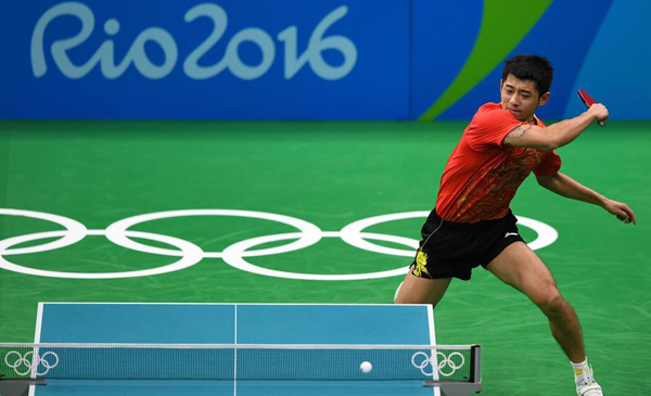 Chinese table tennis remains on the ball