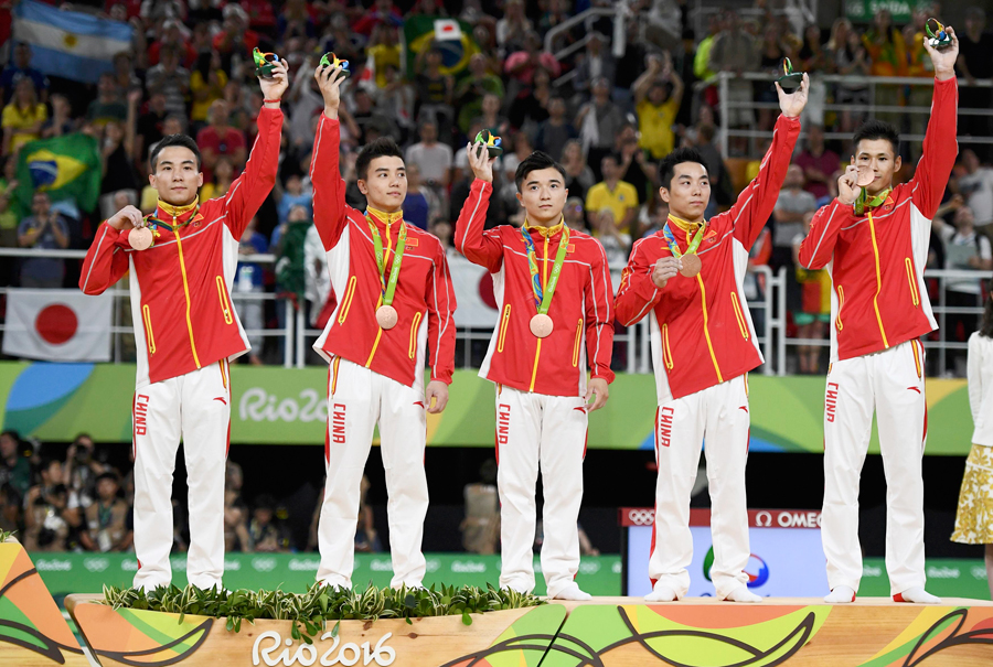 Chinese gymnasts set higher goals after Rio under-performance