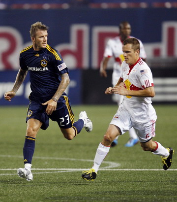 Beckham back as Galaxy beat Red Bulls 3-1