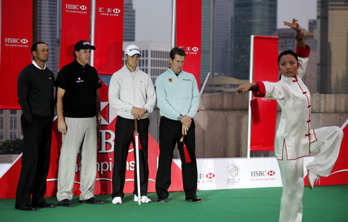 Golfers gather in Shanghai for WGC-HSBC tournament