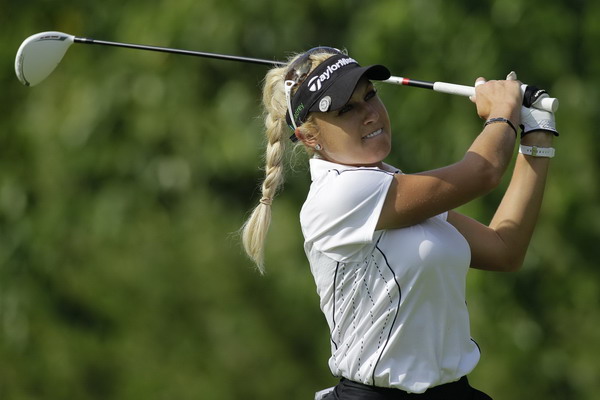 Teeing off at HSBC Women's Champions tournament 