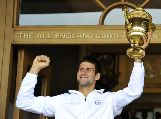 Top dog Djokovic living the dream