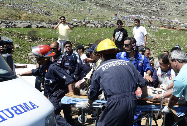 Argentine driver killed in crash on final lap