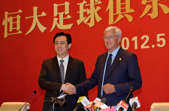 Lippi replaces Lee Jang-soo to take rein of Guangzhou Evergrande