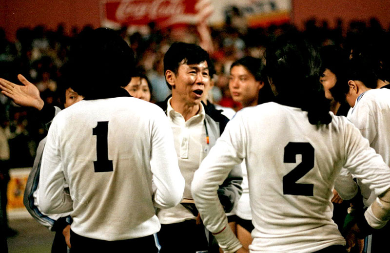 China's women's volleyball head coach since 1980s