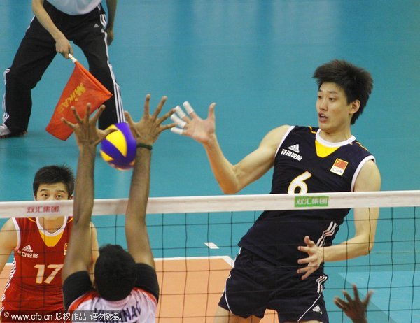 Hosts win China International Men's Volleyball Tournament