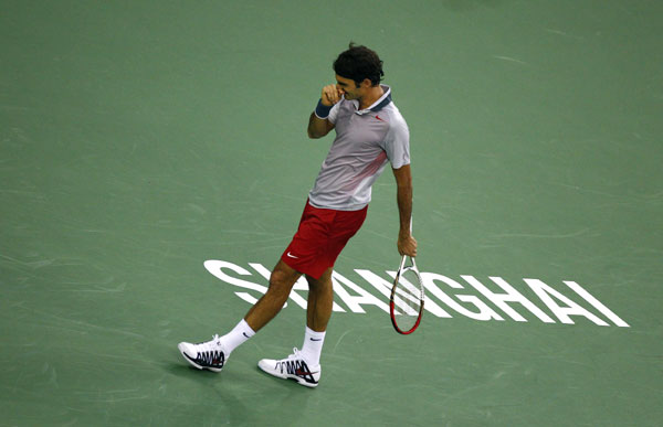 Federer out, Nadal and Djokovic in at Shanghai Masters