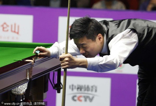 Ding secures third ranking title