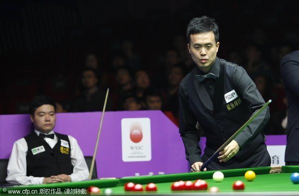 Ding secures third ranking title