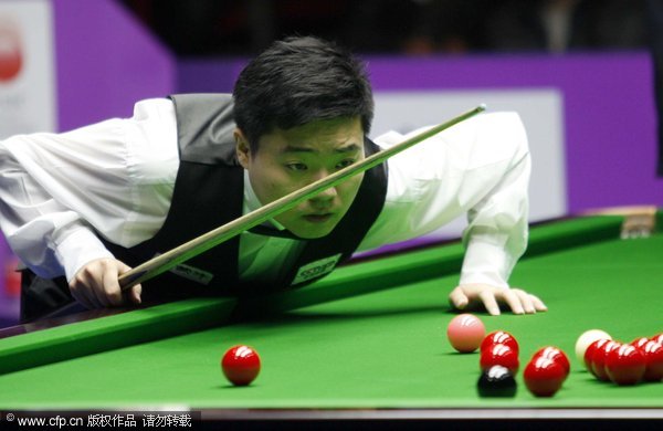 Ding secures third ranking title