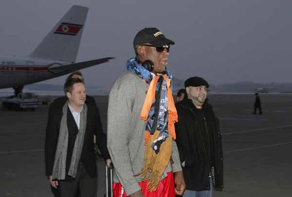 Ex-NBA star in Pyongyang to train basketball team