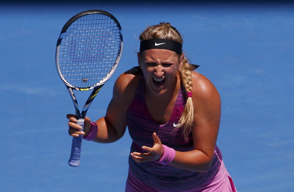 Azarenka joins stars' tumbling knockout list