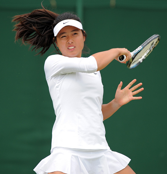 China has a Wimbledon champion