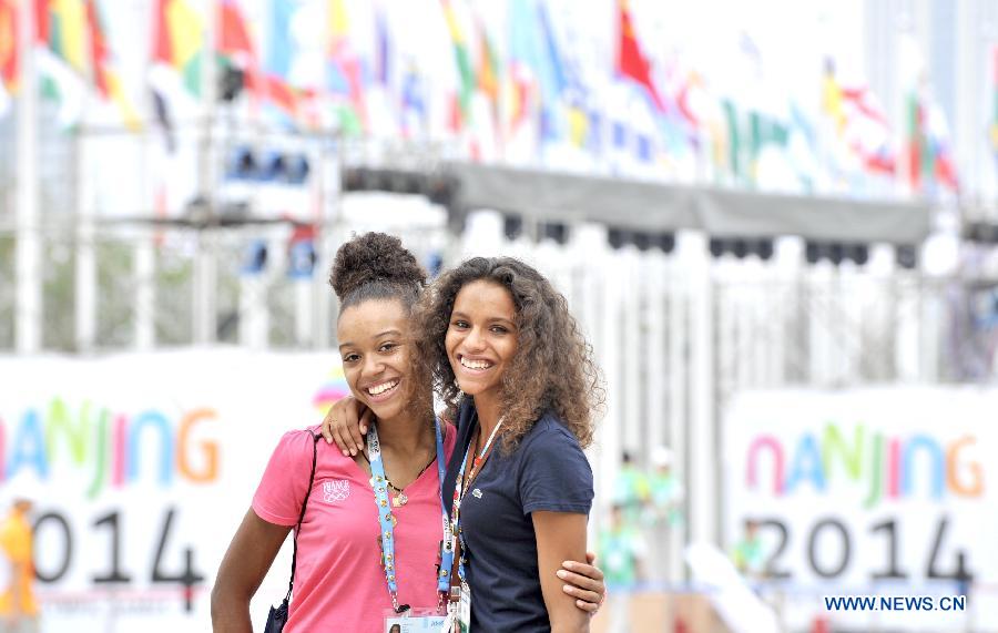 Colorful life at Youth Olympic Village of Nanjing 2014 YOG