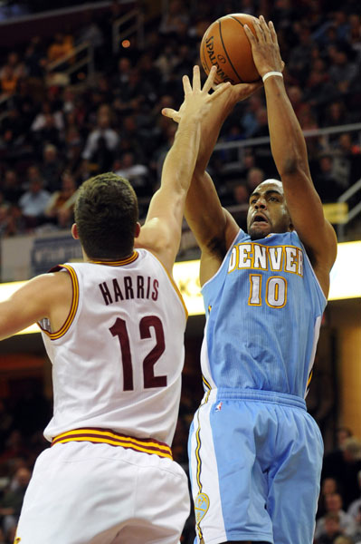 Lawson, Afflalo lead Nuggets past Cavaliers 106-97