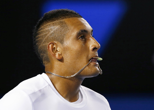 Australian tennis star Kyrgios splits from coach less than one week from Wimbledon