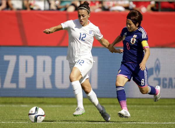 England's heartbreaking own goal gives Japan 2011 re-match against US